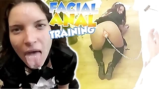 Anita Bellini Trailer&num;3 - JAV Jap Japanese Vassalage on a White European Cosplay lady&comma; Anal Pain&comma; Painal and Cumshot Facial Bukkake