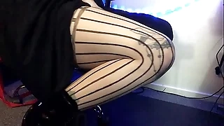 Idolize Mistress Alace's Sexy Stockings & Shiny Boots Heels
