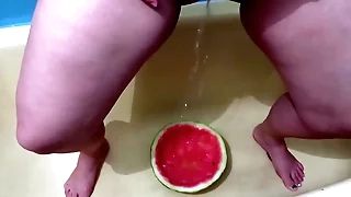 Piss and wash near urine&period; Busty milf loves dirty fetish&period; Amateur compilation in the bathtub&period; PAWG&period;