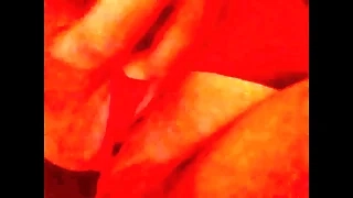 Touching himself