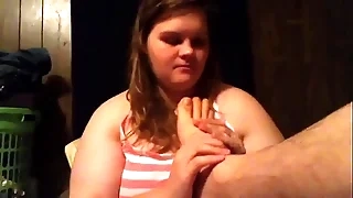 Me sucking and licking hooves
